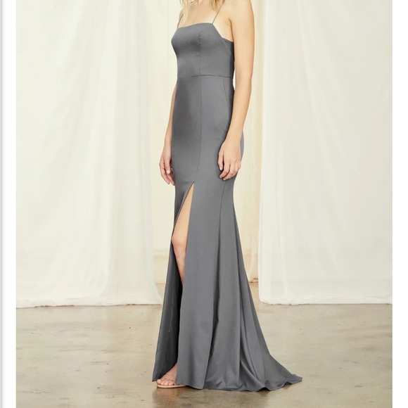 Amsale Jade dress- NAVY, size 6, New condition - Picture 5 of 5